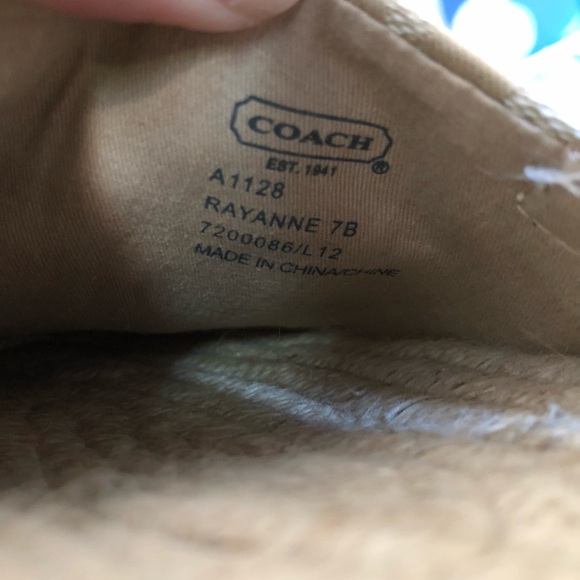 Coach sling back flats - Picture 6 of 6